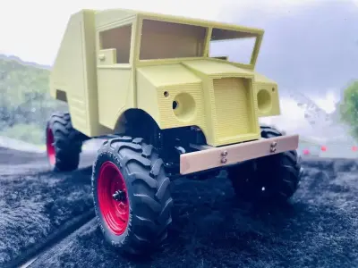 Gun Tractor for FCX24 3D print model
