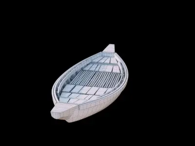 Bangladeshi Nouka Boat High Quality 3D model