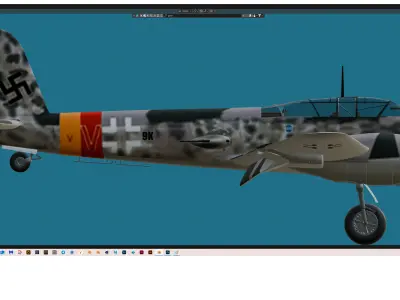Me-410 Free 3D model