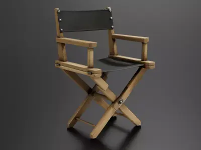 director chair 3D print model