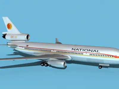 McDonnell Douglas MD-11 National 3D model