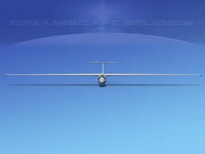 SZD-36 Cobra Glider V14 3D model