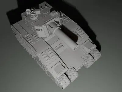 Heavy Tank 3D print model