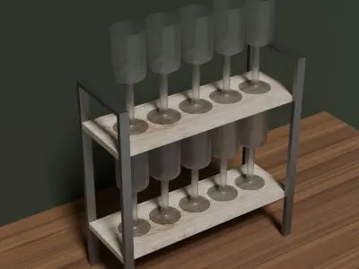 Shelf 07 Free 3D model