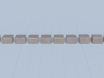 Stone Block Pack Vol 01 - Variant 03 Low-poly 3D model