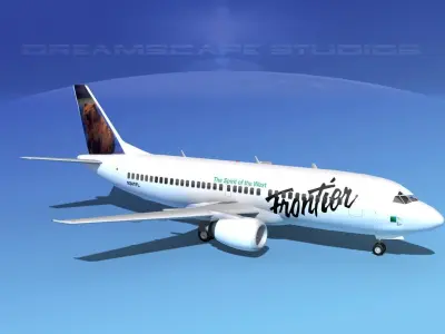 Boeing 737-300 Frontier 2 3D model