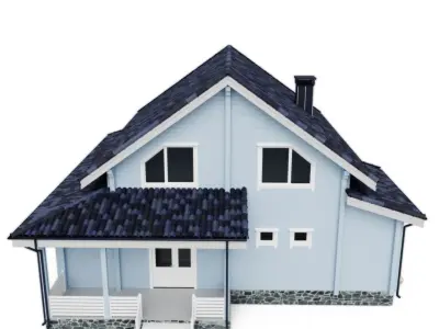 Private house 014 3D model