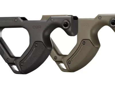 Hera Arms CQR Front Grip Low-poly 3D model