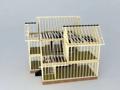 House Framework Free 3D model