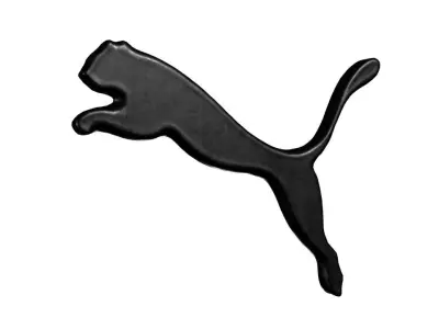 Puma Logo 02 Free low-poly 3D model