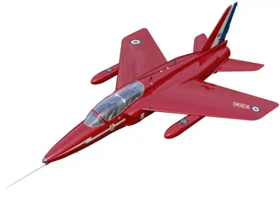 Folland gnat T1 3D model