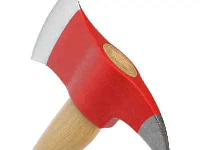 Firefighter Axe 3D model purchase