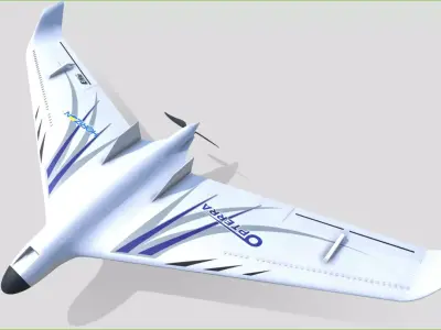 Optera 2000 Horizon Low-poly 3D model