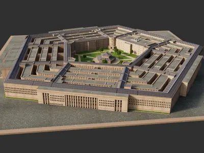 Pentagon USA 3D model
