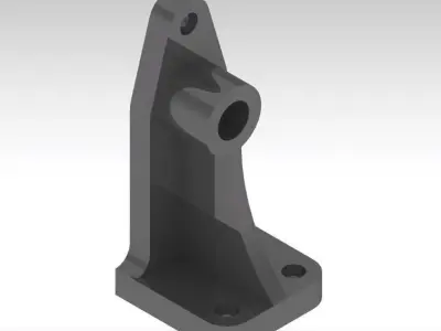 Bracket Mechanical part 3D model
