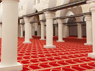 Al-Aqsa Mosque 3D model