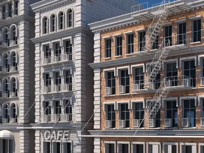 Commercial Buildings 101 3D model