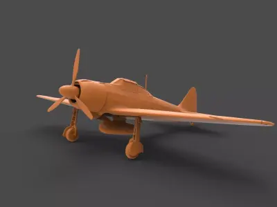 A6M Zero 3D print model