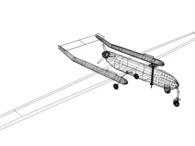 Drone - UAV Shadow 3D model