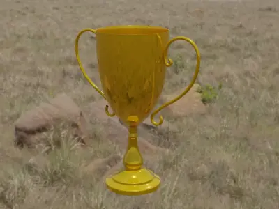Golden Cup Free 3D model