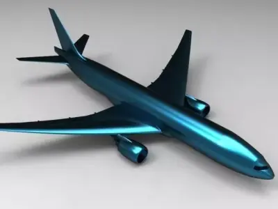 Boing 777 Free 3D model