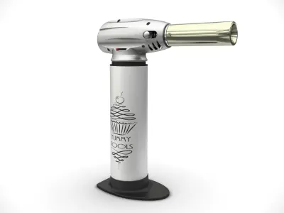 Mobile hand-held gas burner 3D model