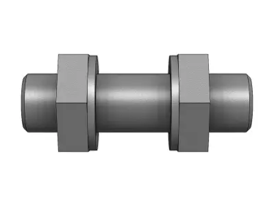 Sensor Balluff Indutivo M8x1 BES00 Inductive Balluff Sensor 3D model