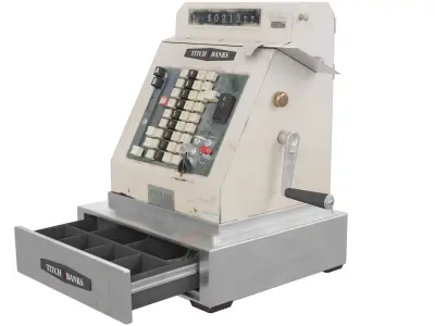 Cash Register 3D model