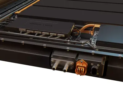 Electric Car Battery02 3D model