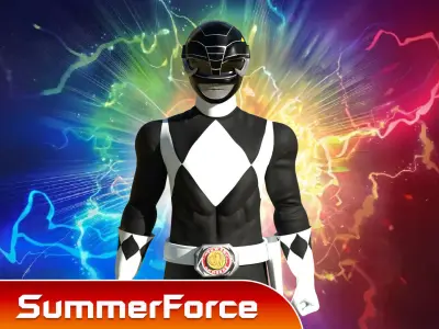 Black Ranger - Mighty Morphin Power Ranger 3D model