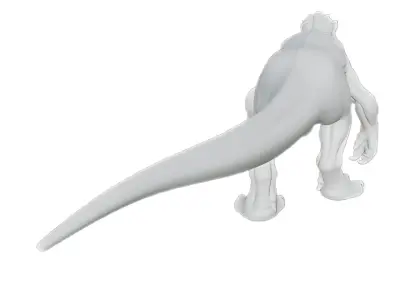 Dinosaur Rex Mutant 3D print model