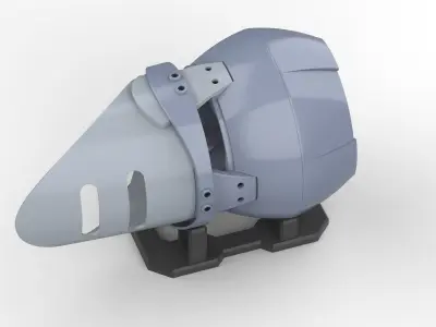  Hand Cannon - Star Trek Discovery - Commercial - Printable STL 3D print model