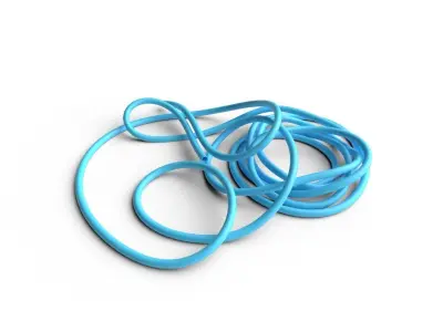 Garden Hose M02 Low-poly 3D model