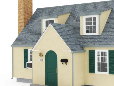 Private house 1 3D model