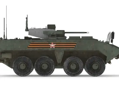 VPK 7829 Bumerang Low Poly Low-poly 3D model