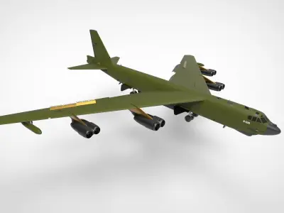 B-52 Stratofortress 3D model