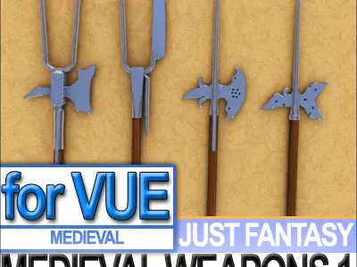 Medieval Weapon Collection Vol 1 3D model