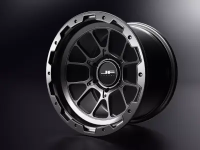 Lenso Titan VE3 Design Wheels 3D model
