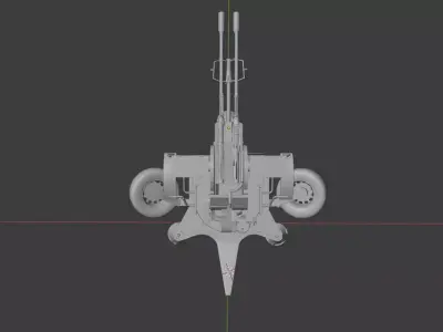 ZU-23-2 Twin barreled Anti Air Free 3D model