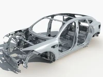 Car Frame 3D model