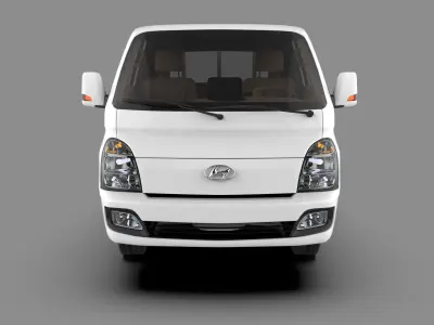 Hyundai Porter II Cargo Truck 3D model