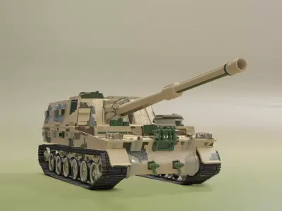 Army tank  3D model