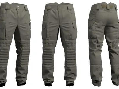 UF PRO Srtiker Ult Combat Pants - Marvelous Designer 3D model