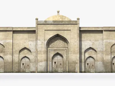 Arab x1 Low-poly 3D model