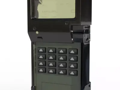 Military Radio-Scanner 3D model