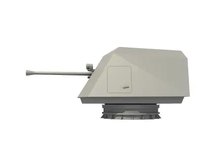 3D 57 mm BOFORS GUN 3D model
