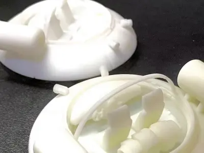 Rick and Morty spaceship 3D model