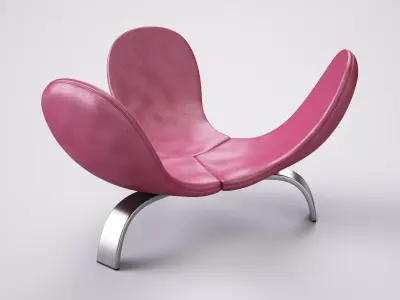 Armchair Edra meditation pod Free 3D model