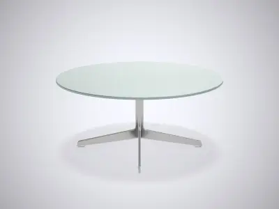 Space Coffee Table Free low-poly 3D model