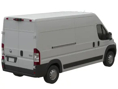2024 Ram ProMaster L3H2 Detailed interior 3D model